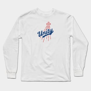 Unity Baseball Logo (on LIGHT) Long Sleeve T-Shirt